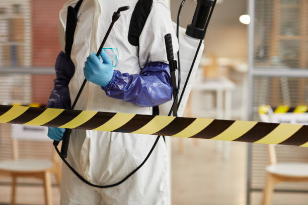 Professional Biohazard Cleanup technician working in Jamison, PA